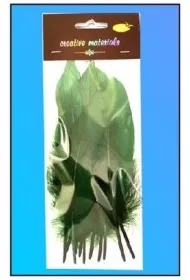 Galeria Hobby Pi�rka twarde ciemnozielone 10 szt.