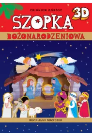 Szopka Bo�onarodzeniowa 3D bez kleju i no�yczek