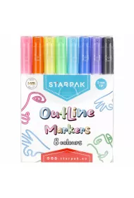 Starpak Marker OutLine 8 szt.
