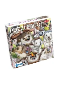 Puzzle 100 el. Hedgehogs Tactic