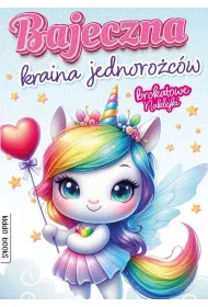 Bajeczna kraina jednoro�c�w. Brokatowe naklejki