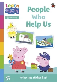 Learn with Peppa: People Who Help Us Sticker activity book