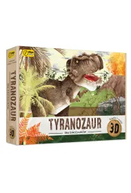 Tyranozaur. Ksi��ka i puzzle 3D Wilga Play