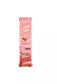 Long Chips Chipsy ziemniaczane o smaku kraba 75 g