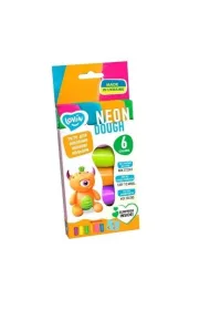 Masa plastyczna Neon 6 kolor�w z akcesoriami MAKSIK OKT6518 Lovin
