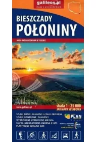 Bieszczady - Po�oniny - mapa 1:25 000 - 2022