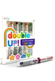 Kolorowe Baloniki Kredki Dwustronne Double Up 6 szt
