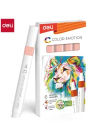 Deli Marker akrylowy pearl pink
