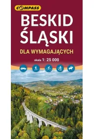Beskid �l�ski dla wymagaj�cych mapa skala 1 : 25 000