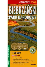 Biebrza�ski Park Narodowy 1:85 000 laminat 2024