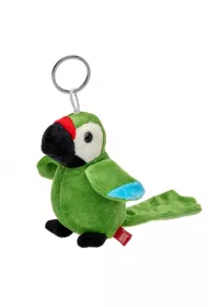 Beppe Brelok papuga ara zielona 11cm