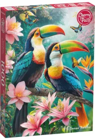 Puzzle 1000 el. Toucans' Paradise CherryPazzi