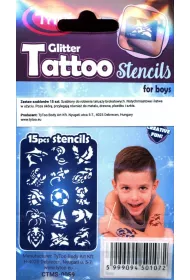 Tytoo. Szablony tatua�y - odwa�ny 15 szt