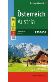 Mapa Austria 1:300 000