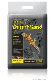Exo Terra Pod�o�e Desert Sand, czarne (uszkodzone opakowanie) 4.5 kg