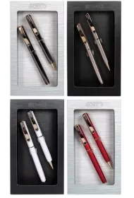 Cresco Zestaw Pi�ro + d�ugopis CLASSIC w etui GIFT BOX