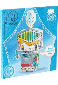 Kolorowanka CubeHead, 3D MINI, "Rycerz"