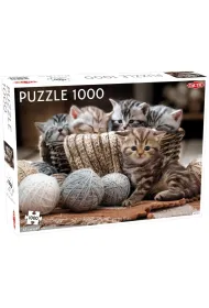 Puzzle 1000 el. Ma�e kotki Tactic
