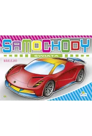 Kolorowanka z naklejkami. Samochody �wiata. Sportowy niebieski 824