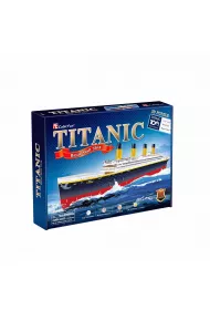 Puzzle 3D 113 el. Titanic Cubic Fun