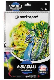Centropen Markery akwarelowe p�dzelkowe