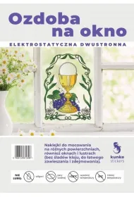 Kunke Ozdoba na okno elektrostatyczna Bo�e Cia�o