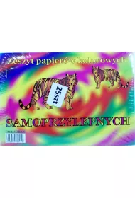 Cormoran Zeszyt papier�w kolorowych A5 samoprzylepny