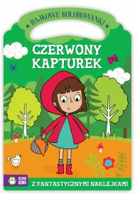 Bajkowe kolorowanki. Czerwony Kapturek