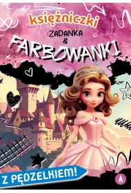 Ksi��ka edu. B5 Kr�lewny. Zadanka & farbowanki  P�DZELEK SKRZAT 980751