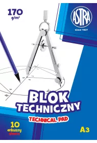 Astra Blok techniczny A3 10 kartek