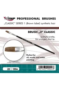 P�dzelek p�aski high quality classic rozm 3