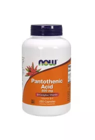 Now Foods Pantothenic Acid - Kwas Pantotenowy (Witamina B5) 500 mg Suplement diety 250 kaps.