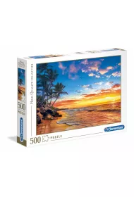 Puzzle 500 el. High Quality Collection. Rajska pla�a Clementoni
