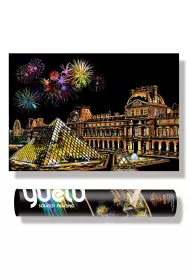 Twoje Hobby Louvre Plus. Magiczna zdrapka - wydrapywanka 75.0 x 52.0 cm