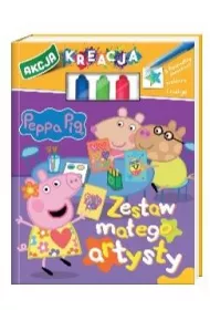 Peppa Pig. Akcja kreacja! cz�� 1. Zestaw ma�ego artysty