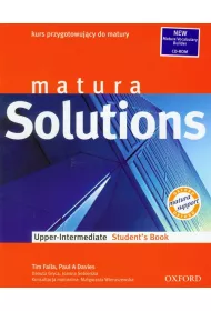 Z.Matura Solutions Upper Intermediate Students book (stare wydanie)