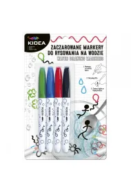Derform Zaczarowane markery do rysowania na wodzie 4 szt.