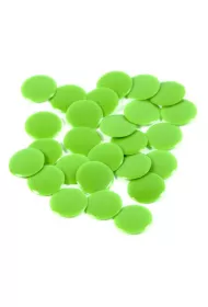 etony MAE (pcheki) - zielone Plastic Polska