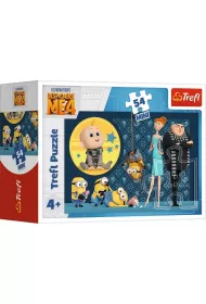 Puzzle mini 54 el. Z Minionkami fajnie jest! 4 Trefl