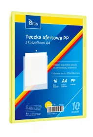 Tetis Teczka ofertowa PP 10 koszulek. A4 ��ta