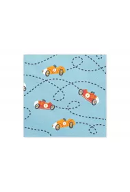 PartyDeco Serwetki Autka 33x33cm