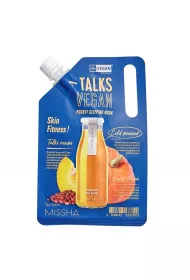 Missha Maseczka caonocna, stworzona na bazie ekstraktu z dyni oraz czerwonej fasoli Skin Fitness 10 g
