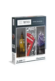 Puzzle Trittico London 3x500 el. Clementoni