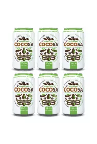 Cocosa Woda kokosowa gazowana Zestaw 6 x 330 ml