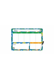 Planer magnetyczny 35x25 tygodniowy z nadrukiem football
