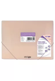 Strigo Teczka z gumk� A4 PP pastelowa morelowa