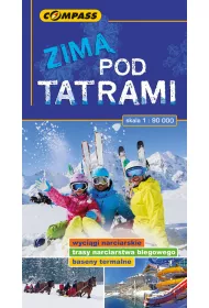 Mapa turystyczna Zim� pod Tatrami 1:90 000