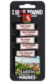 Pan Dragon Magnes I love Poland Lublin ILP-MAG-C-LUB-13