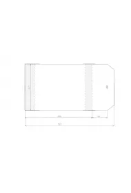 Sztapel Ok�adka regulowana 26.5 x 46.5 cm 50 szt.