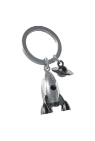 Metalmorphose Brelok do kluczy 3D rakieta z planet�